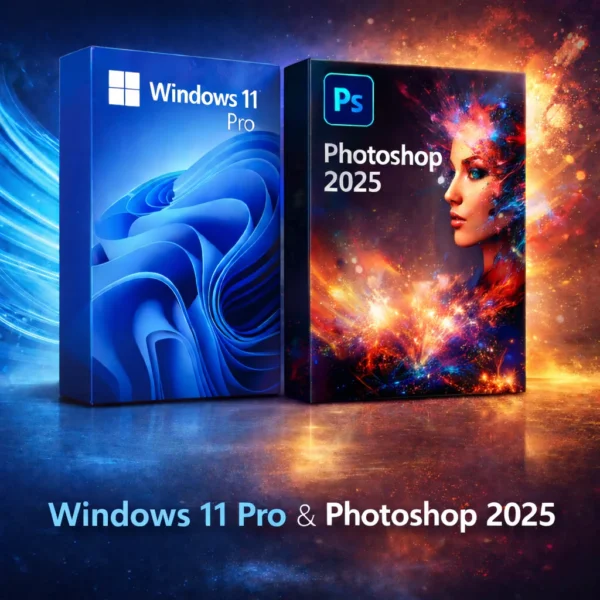 Windows 11 Pro & Photoshop 2025 I Windows