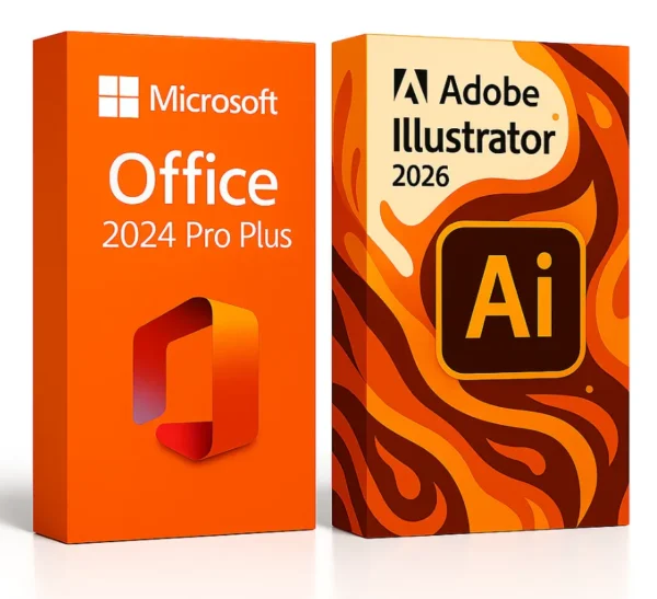 Illustrator 2026 + Office 2024 Pro Plus