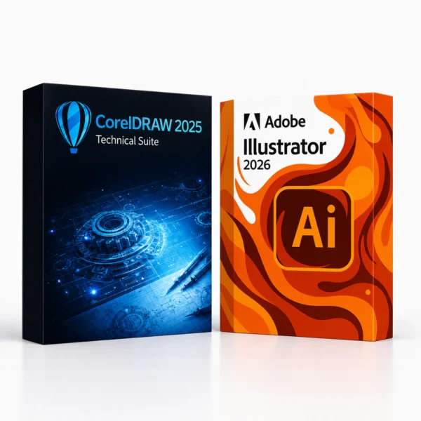 CorelDRAW Technical Suite 2025 + Illustrator 2026