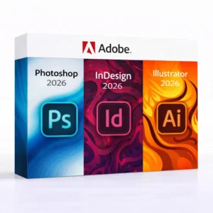 Photoshop 2026 + InDesign 2026 + Illustrator 2026