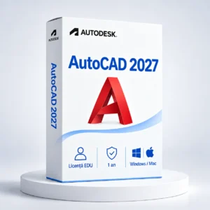 Autodesk AutoCAD 2027 — 1 an EDU | Windows și Mac