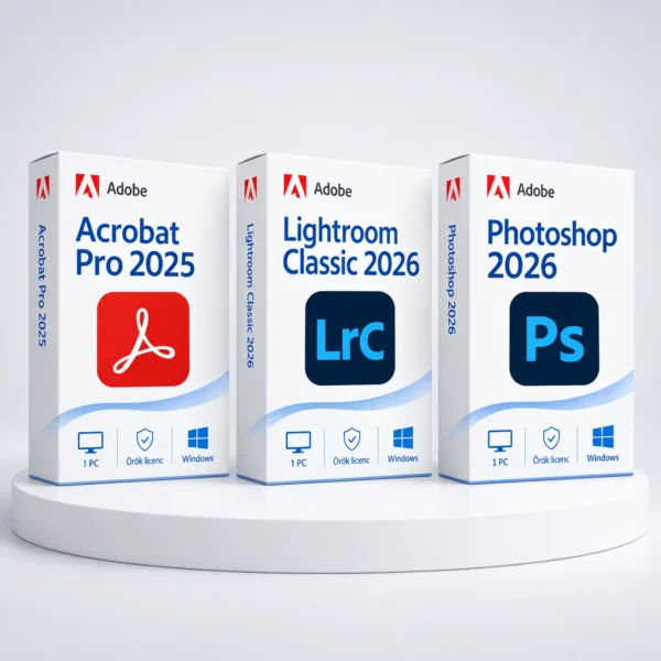 Acrobat 2025 + Photoshop 2026 + Lightroom Classic 2026